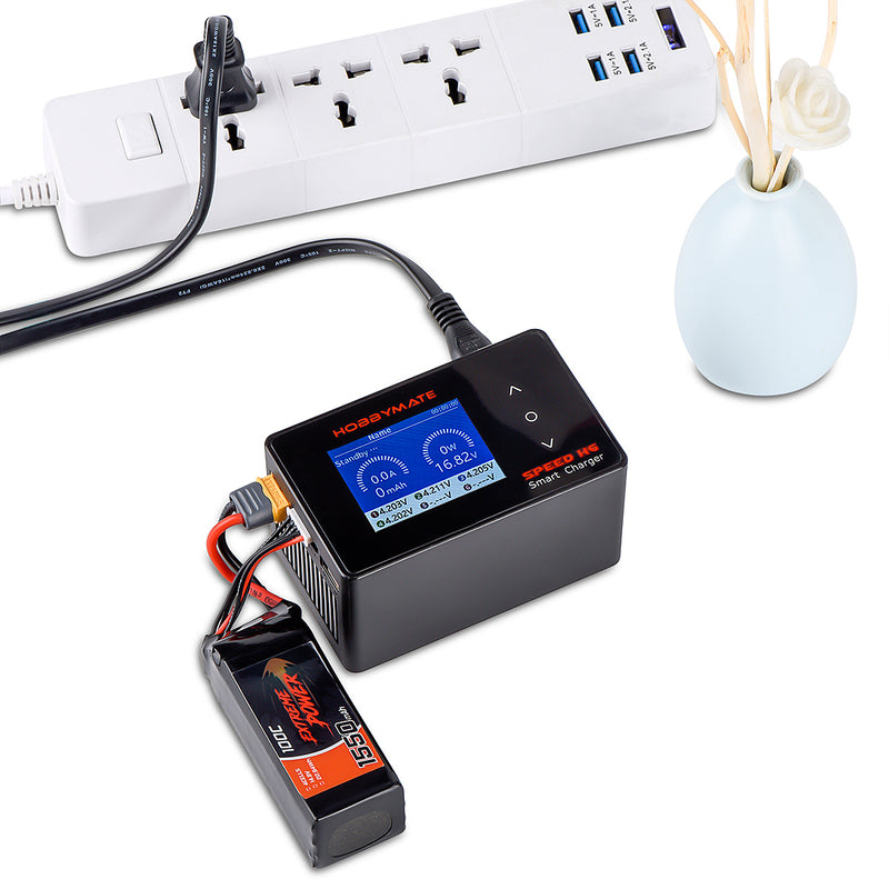 HOBBYMATE Speed H6 Lipo Charger 700W DC / 200W AC, Fast Balance Charger