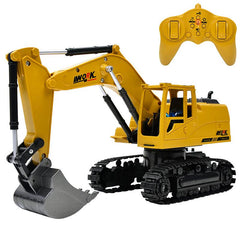 RC truck Beach toys RC Engineering car tractor 8CH Simulation toy RC excavator toys for Children's Boys