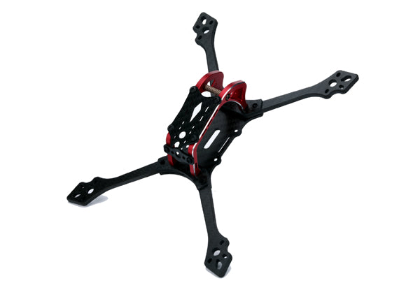 Meteor 5" Stretched X fpv Racing Drone Frame w/ Alloy Cage