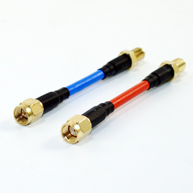 5.8G FPV Antenna Extension Conversion Cable for Transmitter Receiver FPV Goggle - Pack of 2