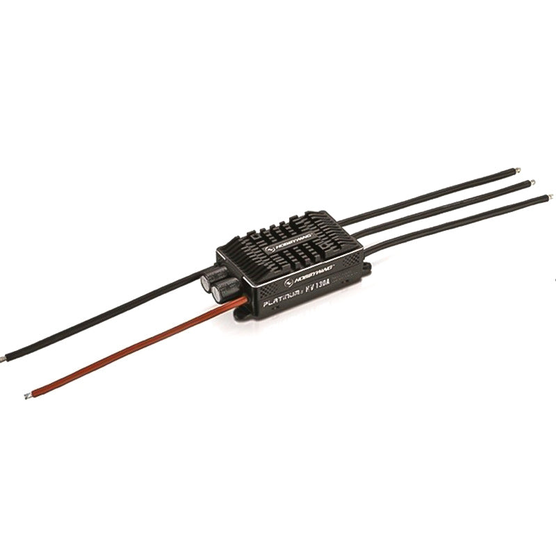 Original Hobbywing Platinum HV V4 130A BEC / OPTO 5-14S Lipo Empty mold Brushless ESC for RC Drone Helicopter Aircraft