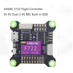 HAKRC F722 flight controller 5V 9V dual BEC OSD 3-9S For RC FPV racing drone