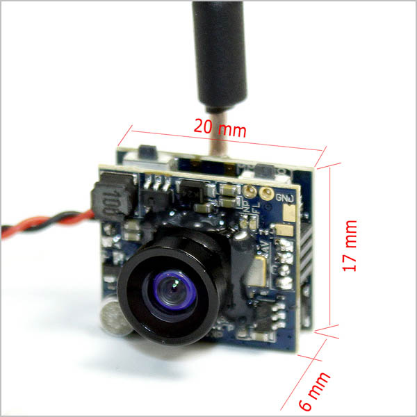 Micro 5.8 G 48 Channel AIO VTX FPV camera