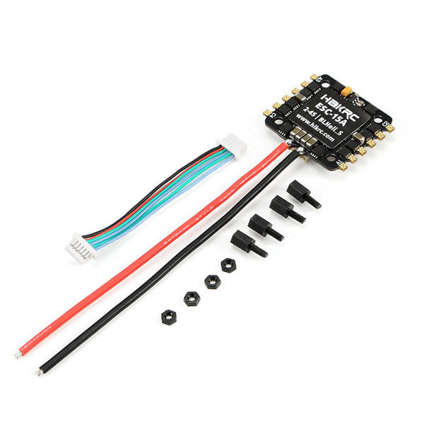 Hakrc 20x20mm 15A Blheli_S BB2 2-4S Dshot 4 In 1 ESC for racing drone
