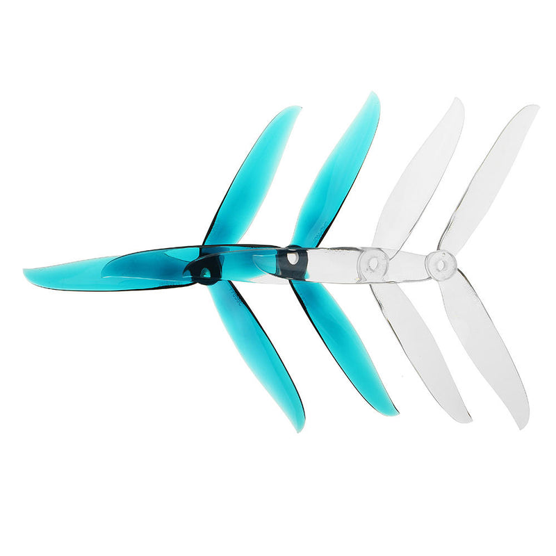 Dal Cyclone T7056C 3-Blade Propellers 7 Inch Props CW CCW Long Range High Efficiency for 7 Inch FPV Freestyle Drone Frame - 2 Pairs