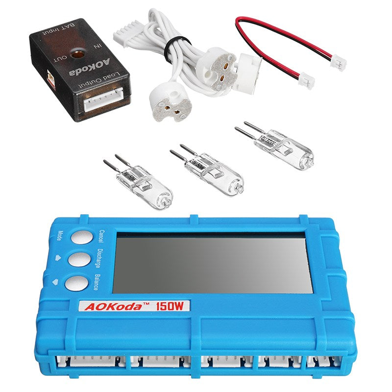 AOK 3IN1 150W Discharger Voltage Tester Balancer For Lipo Battery