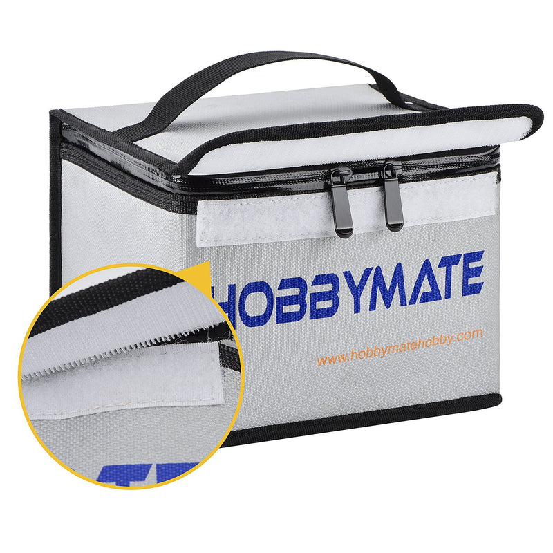 HOBBYMATE Lipo Battery Safe Bag Fireproof - For Lipo Battery Charging, Lipo Battery Storage