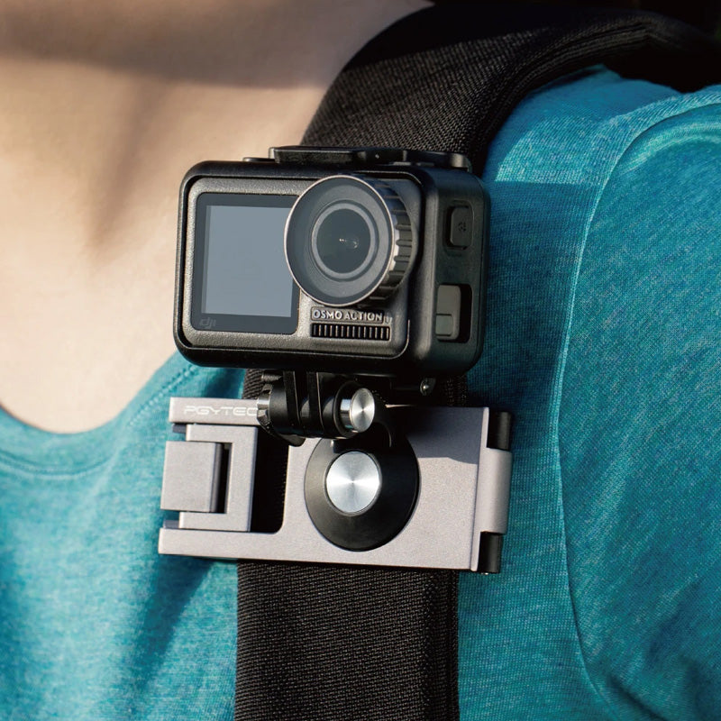 Dji Osmo Pocket & Action Camera, GoPro Backpack Strap Clip - Pgytech
